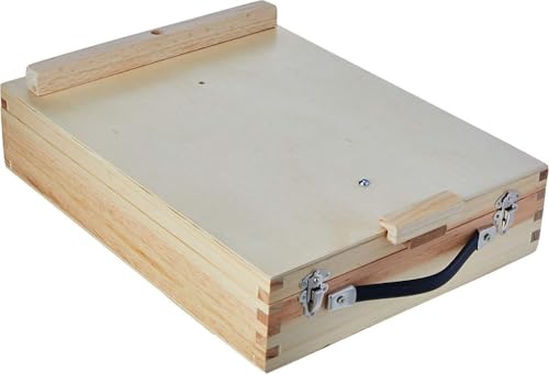 Estojo Pintura Maleta Cavalete Dobrável de Mesa