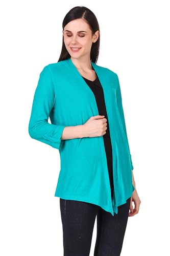 Image of Frenchtrendz Womens's Viscose Crepe Shrug(Size: XS-4XL)