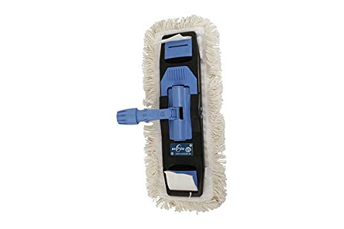 Soporte Plegable Twinstar 40 cm - Soporte Mopa sin Prensa | Accesorio para carrito de limpieza profesional, sistema de plegado doble que evita contacto directo con agua sucia.