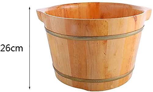Katzowen spa de pies de madera maciza para masaje y pedicura miniatura 2