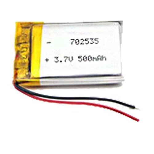 Batería Lipo 702535 3,7V 500mAh 650mAh recargable de repuesto