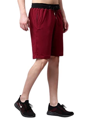 Mens Cotton Outdoor Relaxed Quick Dry Lightweight Sport Shorts-image-9