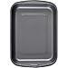 Goodcook Everyday Nonstick Roast Pan, Metal Utensil-Safe Easy Clean Dishwasher Safe Rectangle Roaster, 11.5x15.5-Inch, Silver