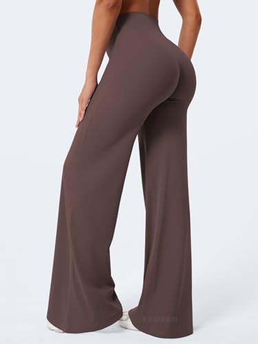 Image of YEOREO Ease Workout Leggings Womens No Front Seam Straight Leggings 29 inch / 31.5 inch / 33 inch / 35 inch High Waist Buttery Eddiy Yoga Pants