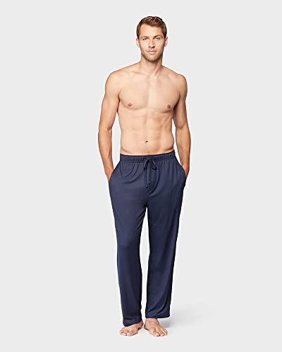 32 Degreees Men's Cool Classic Sleep Pant | Anti-Odor | 4-Way Stretch | Moisture Wicking, Navy, Large #TOP1