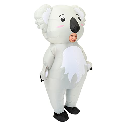 Disfraz inflable Koala para niños talla única miniatura 5