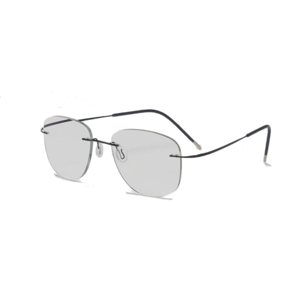 JIETIAN Gafas de presbicia Inteligentes ultraligeras sin Montura, Gafas de protección para Hombres y Mujeres Pilotos en Exteriores/protección UV dioptrías +1,0 a +3,0,02,+1.0