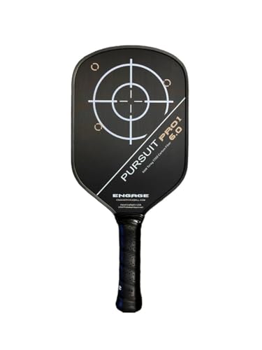 Engage Pursuit Pro1 6.0 Pickleball Paddle - Raw T700 Toray Carbon...