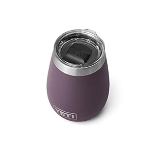 YETI Stainless Steel Rambler Wine Drinking_Cup, Vacuum Insulated, with MagSlider Lid, 10 Ounces, Nordic Purple