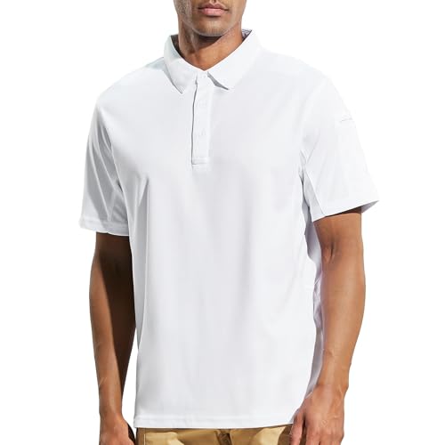 Haimont Mens White Polo Shirt thumb #4