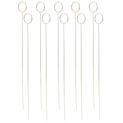 ledmomo 60個 丸型フローラルカードホルダー メタル製プレースカードクリップ 写真立て 受付テーブル用 結婚式 誕生日パーティー装飾用