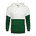 RYTEJFES Kapuzenpulli Herren Hoodie Patchwork Fleece Pullover Langarm Farbblock Hoodies Sweatshirt Sport Outwear Hoody Casual Tops Sweatjacke Kapuzenpullover mit Tasche