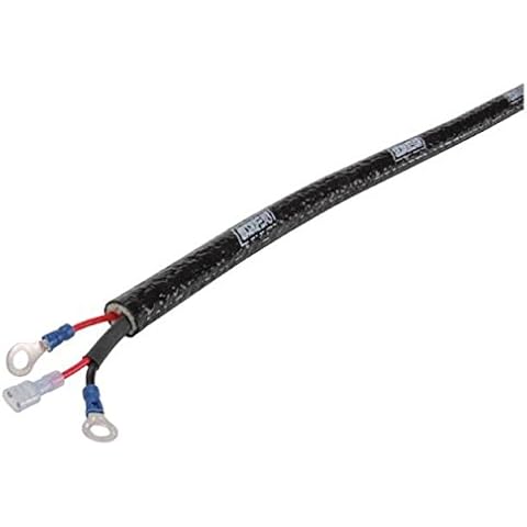 Design Engineering 010470 Fire Sleeve and Tape Kit 3/8" I.D. x 3ft Heat Protection for Wires, Hoses, etc. Cover