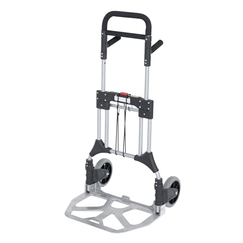 Carretilla plegable de aluminio capacidad 600 lb miniatura 1