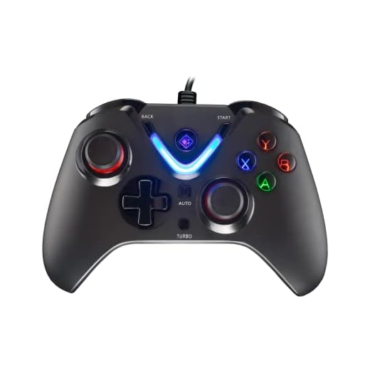 Cosmic Byte ARES Wired Controller for PC, Magnetic Triggers, Accurate Joysticks, Dual Vibration, Backit LED Buttons (Black)