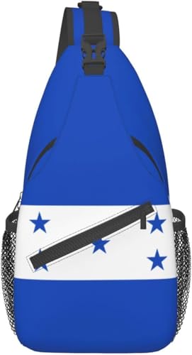 Mochila bandolera unisex negra para uso diario miniatura 1
