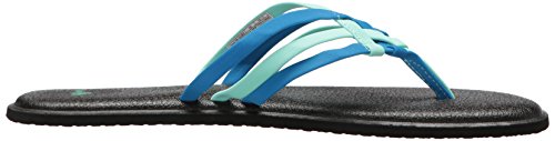Image of Sanuk Women's Yoga Salty | Flip Flops for Women | Yoga Sandals For Women | Memory Foam Footbed
