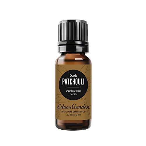 Edens Garden Patchouli- Dark Essential Oil, 100% Pure Therapeutic Grade (Undiluted Natural/Homeopathic Aromatherapy Scented Essential Oil Singles) 10 ml