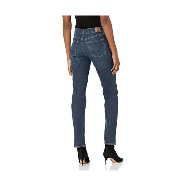 Signature-by-Levi-Strauss-Co-Gold-Label-Womens-Curvy-Totally-Shaping-Straight-Jeans Signature by Levi Strauss & Co. Gold Label Women's Curvy Totally Shaping Straight Jeans, Awaken (New)-Waterless, 18 Medium