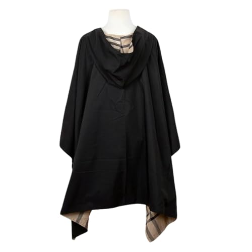 Rain Poncho Jacket Waterproof Rain Cape | One-Size Reversible Rainproof Lightweight & Fast-Drying | Hooded Wrap4