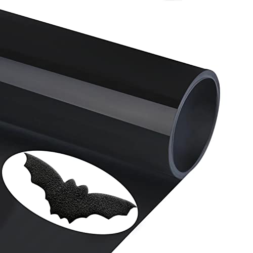 TransWonder Black Puff-Vinyl-Heat-Transfer - 12x6' 3D Puff Heat...