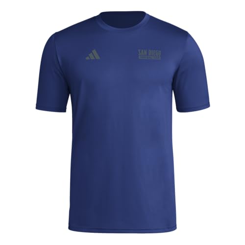 adidas Men's San Diego FC Local Warp Pre-Game Short Sleeve T-Shirt