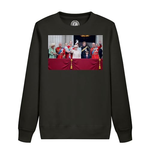 Sweatshirt enfant Reine Elisabeth II et la famille royale d'Angleterre