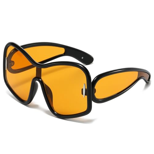Lunettes de soleil de conduite anti-éblouissement avec grande monture protectrice