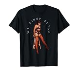 Vintage Design Sexy Pinup Style Girl red Socks t-Shirt T-Shirt