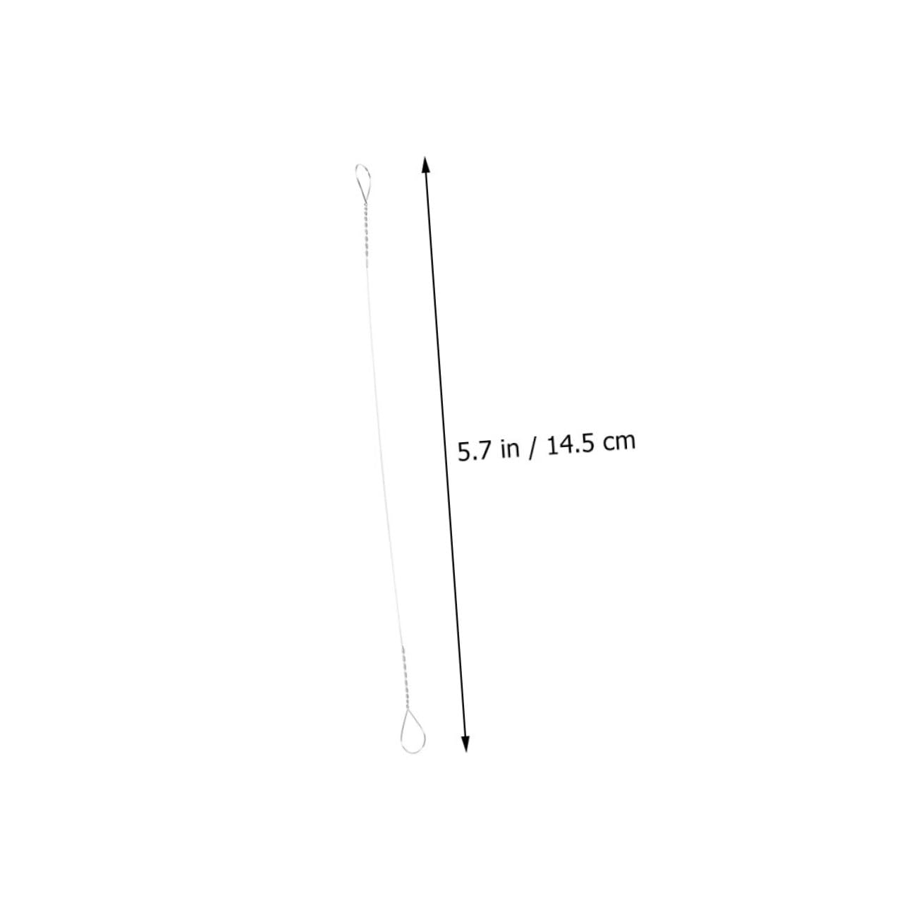 Cabilock 8Pcs Stainless Steel Cheese Cutter Handmade Cheese Wire Slicer for Precise Cutting for Home Kitchen Use for Block Cheese Butter More