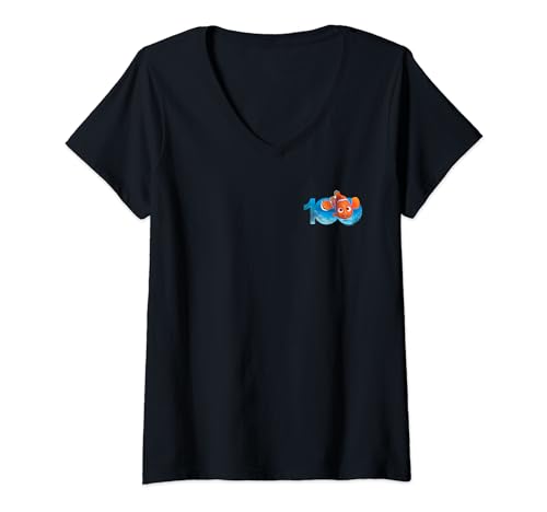 T-shirt Nemo Disney 100 Col V Léger Contre la Chaleur