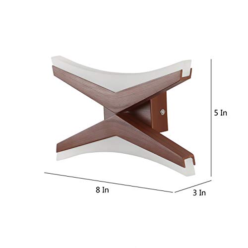 Image of ELIANTE - Metal Wall Light Brown Bode with LED- 351-2W-LED for Outdoor | by Jainsons Lights | 2 Years Warranty | Inbuilt LED