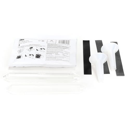 Scotchcast 3M Inline Resin Power Cable Splice kit 82-A1N, Up to 2 AWG Black by 3M - Used condition - US$27.18