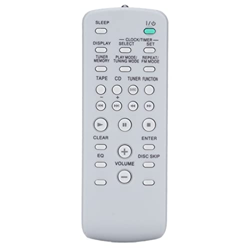 Mando a Distancia de Repuesto RM‑SC1 para Sony Minisistema Estéreo Hi-Fi de MHC-GX450 CMT-NE3 MHC-GX250 MHCGX450 CMTNE3 MHCGX250