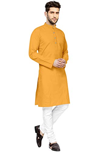 Image of Mens Casual Kurta Payjama Set Cotton