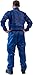 PPE Paint Suit - Coverall in Blue Navy Color for Full-Body Protection (US, Alpha, Small, Regular, Short, Blue)