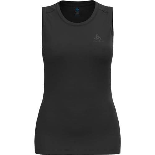 Odlo Damen Merino 160 Bl Crew Neck Top, Black, M