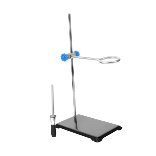 Holibanna Lab Stand Clamp Stand Full Set for Chemistry Lab Equipment Metalware Support Flask Clamp
