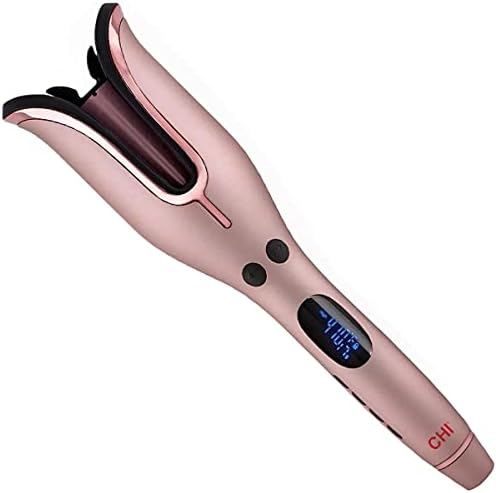 CHI Spin N Curl Special Edition Rose Gold Hair Curler 1". Ideal for Shoulder-Length Hair between 6-16” inches.