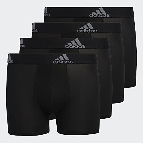 adidas Boys' Performance Boxer Briefs Underwear for Kids (4-Pack)3