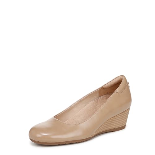 Dr. Scholl's Womens Be Flex Pump Toasted Taupe Smooth 8.5 M