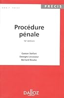 Procédure pénale 224702100X Book Cover