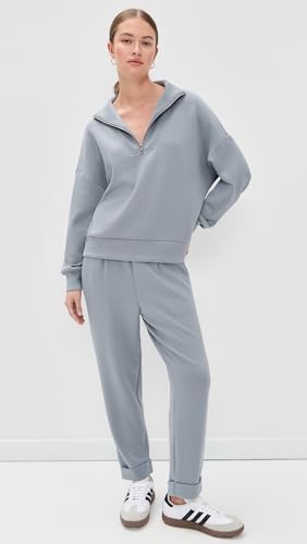 Image of Varley Women's Hawley Half Zip Sweater