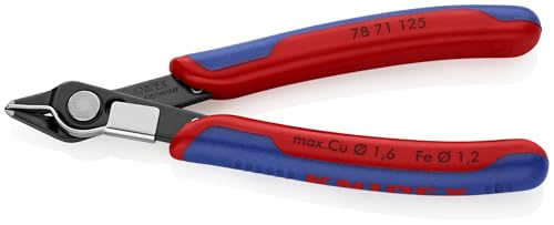 KNIPEX Electronics Super Knips, 5-Inch with Lead Catcher, Yellow - Image 2