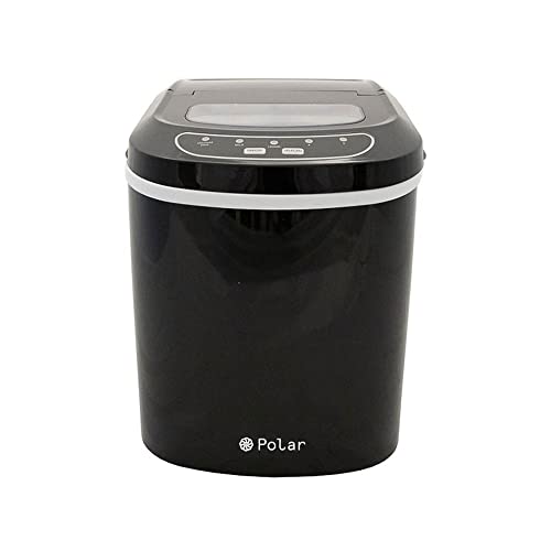 Máquina de Gelo Polar, Preto, NI1000A, Capacidade para 12 kg, Regulador de gelo, 110V