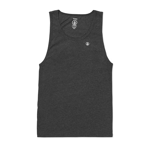 volcom men39s solid heather tank