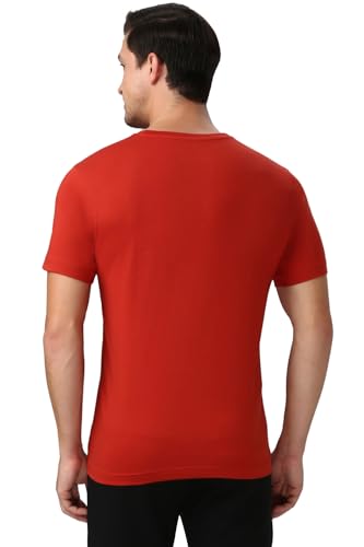 Image of Van Heusen Men's Athleisure Graphic T-Shirt - Comfortable Crew Neck| Soft Breathable Cotton Blend | Casual Wear Style | Summer Favorite | Style 60054