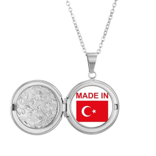 Collier médaillon d'amour de Turquie pour anniversaire