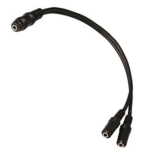 Cable divisor estéreo 3.5mm hembra a doble 3.5mm hembra Seismic Audio miniatura 2