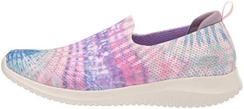 Skechers Women's Ultra Flex Sneaker, Lvmt=Lavender, Multi, 9.5 | Image 7